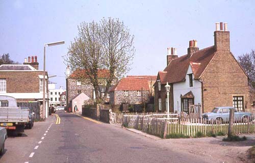 Park Lane and Fountain Cottage 1974